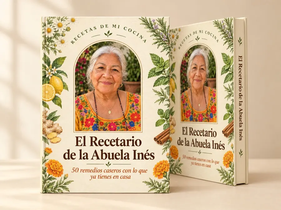 Libro El Recetario de la Abuela Inés